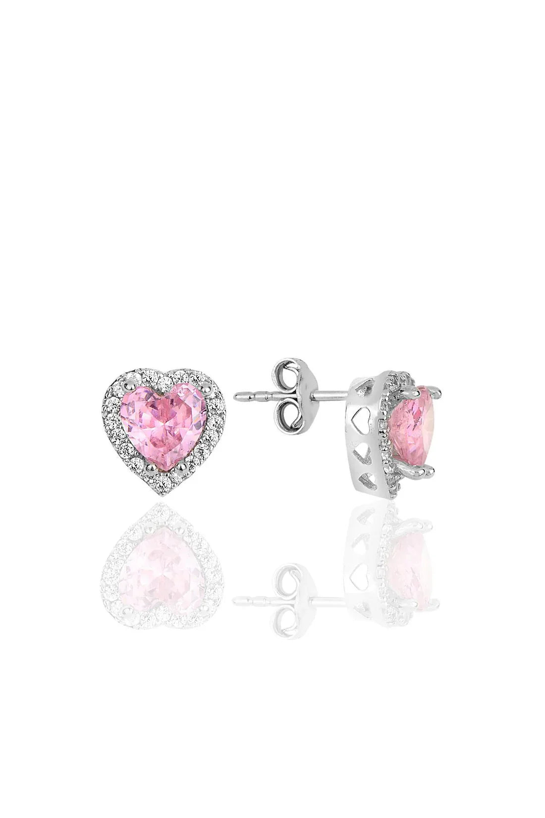 Pembe Pandora Kalp Set